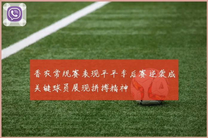 香农常规赛表现平平季后赛逆袭成关键球员展现拼搏精神